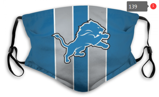 NFL Detroit Lions #6 Dust mask with filter